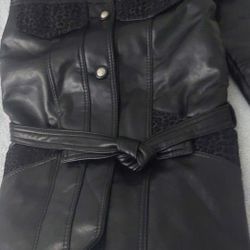 Leather Coat, Custom Made