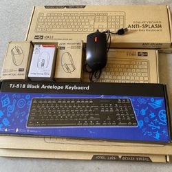 Brand New Keyboard And Mouse 