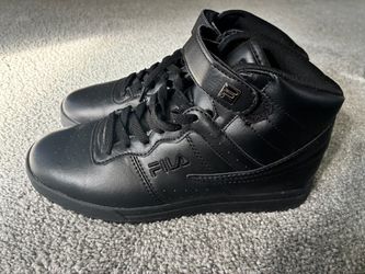 Fila Black High-Top Sneakers