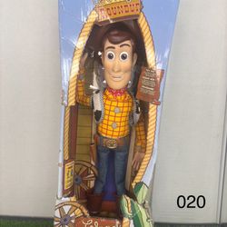 Disney Toy Story 15"  Woody Interactive Talking Action Figure Damaged Box
