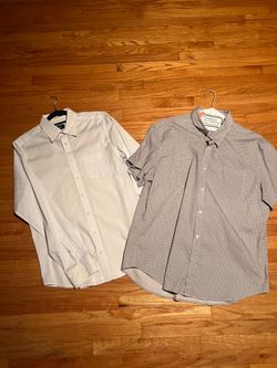 Men’s Dress Shirt Bundle | GANT Size XL + Jachs NY Size Large | Dry Cleaned | Bellflower