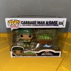 Funko Pop! Avatar: The Last Airbender - Cabbage Man & Cart (NYCC 2019 Exclusive)