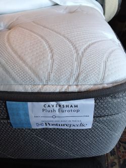 Queen Sealy Posturepedic Caversham Plush Eurotop Mattress Only lightly used only 17 months. for Sale in Seattle WA OfferUp