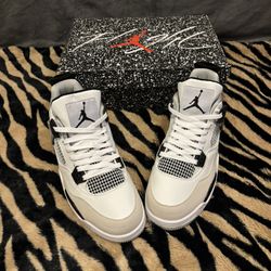 Jordan 4 Military Black Size 9.5 Men’s Sneakers