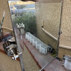 Wall Pivot Mirror For Bathroom 