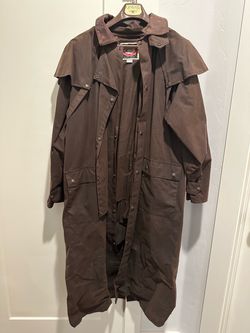 Outback Collection Waxed Cotton Duster Coat