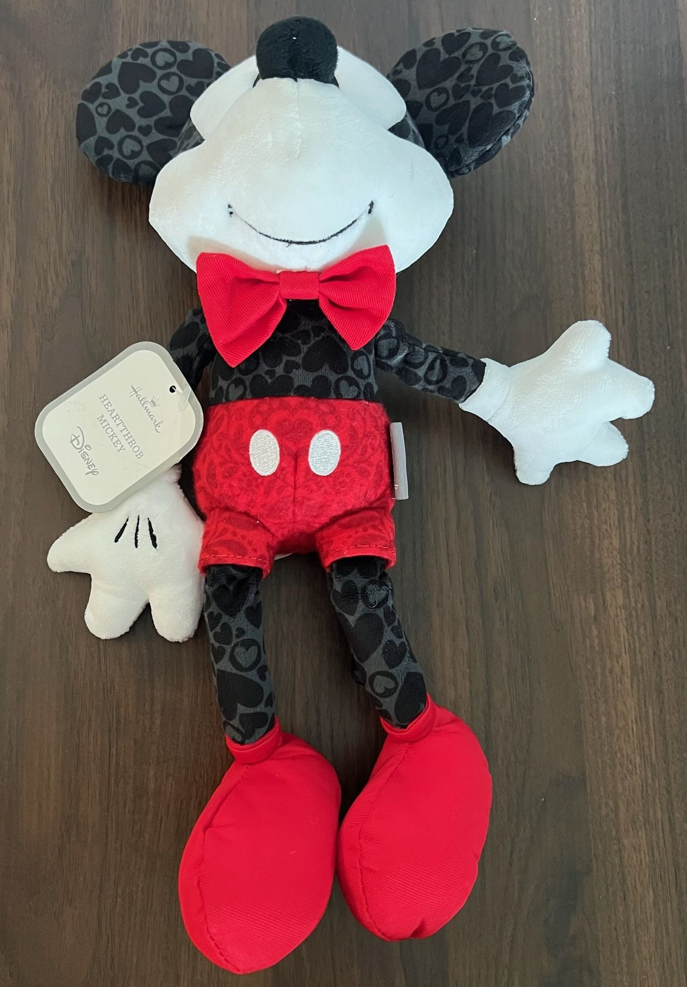 Hallmark Disney Heartthrob Mickey Plush Doll
