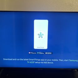 Samsung 43” Smart TV 