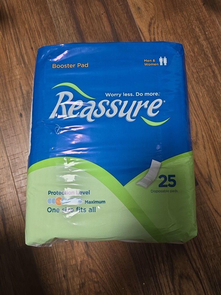 Reassured Booster Pads