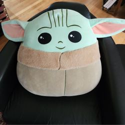 Squishmallow 20" Pristine Star Wars Licensed Baby Yoda

