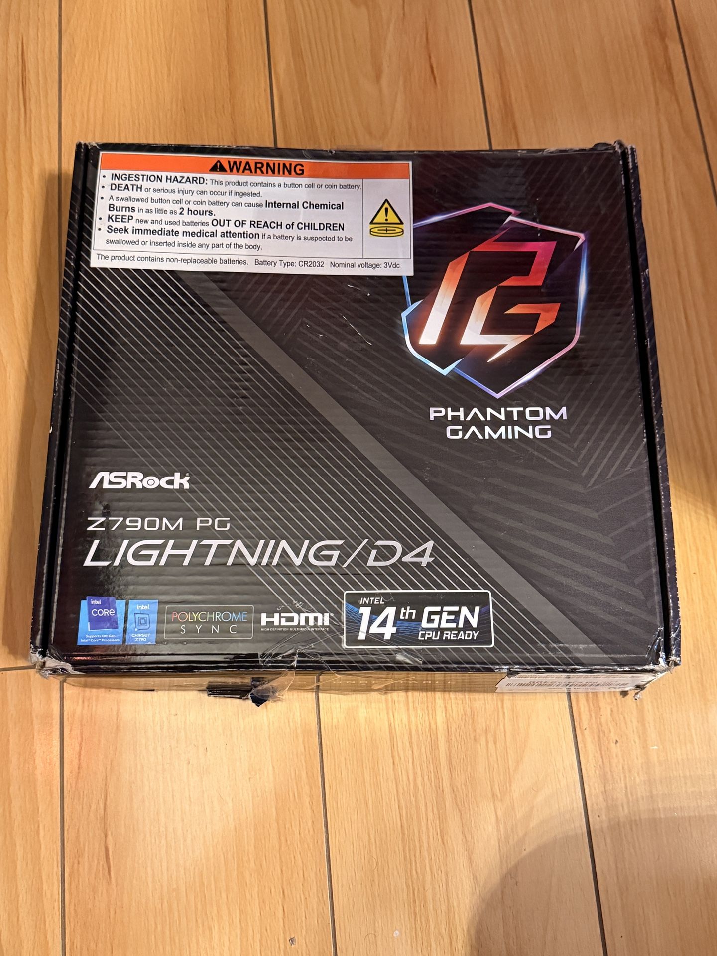 Asrock Z790 PG Lightning /D4 Gaming Motherboard