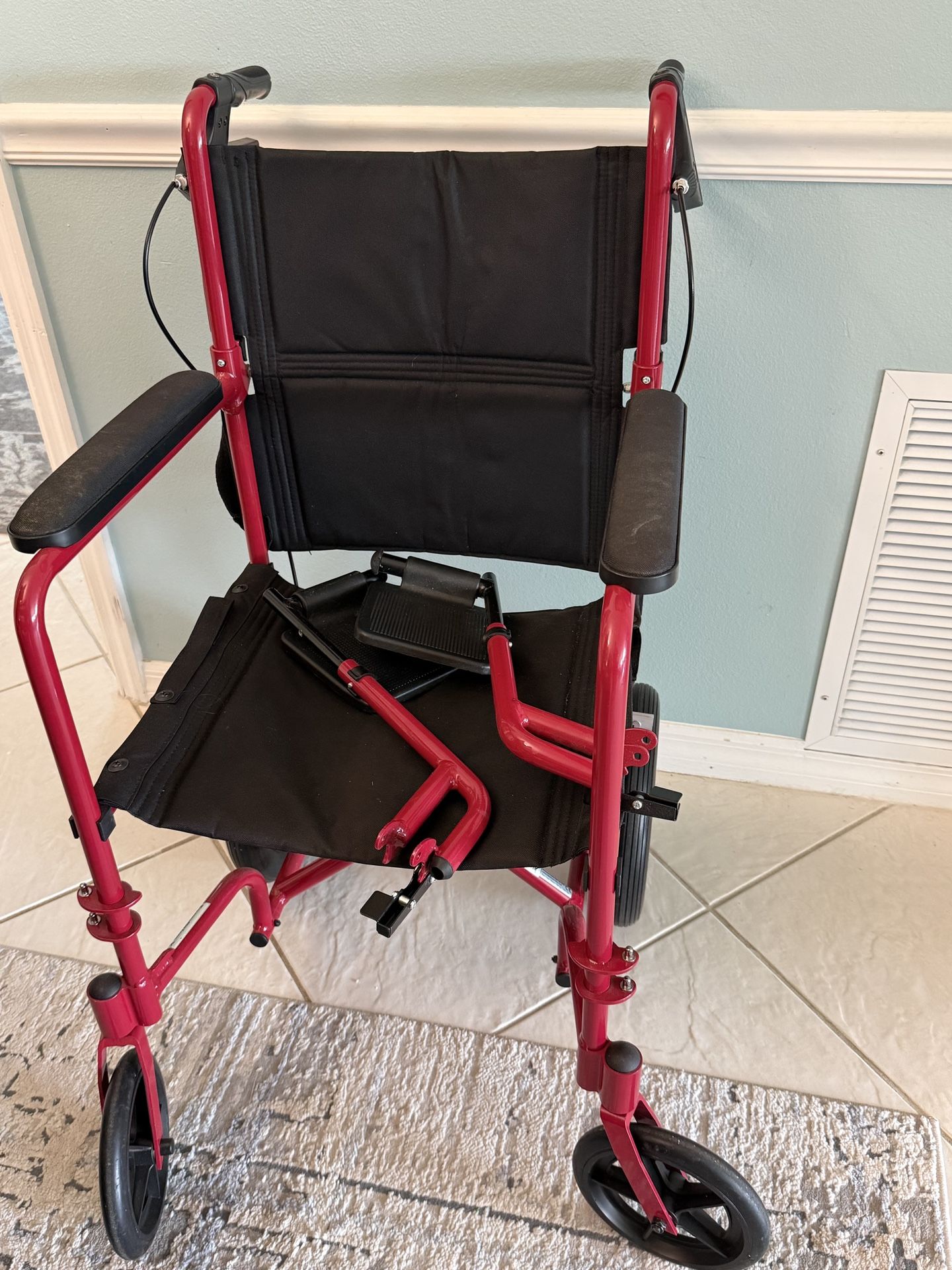 Drive Medical Expedition Lightweight Transport Wheelchair