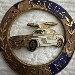 Ray Catena Mercedes Benz Edison New Jersey NJ Metal Car Dealership Dealer Emblem