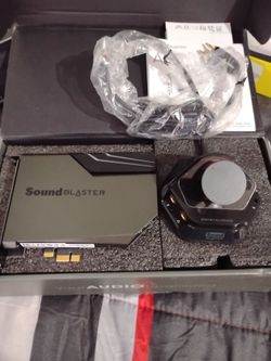 (NEW) Creative- Sound Blaster AE-7 PCI-E DAC with X-AMP and Audio Control Module