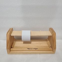 Melissa & Doug Wooden Sticker Roll Holder