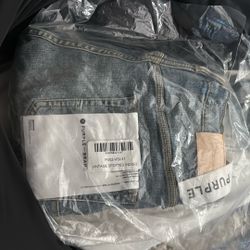 Purple Jeans vintage Spotted Indigo