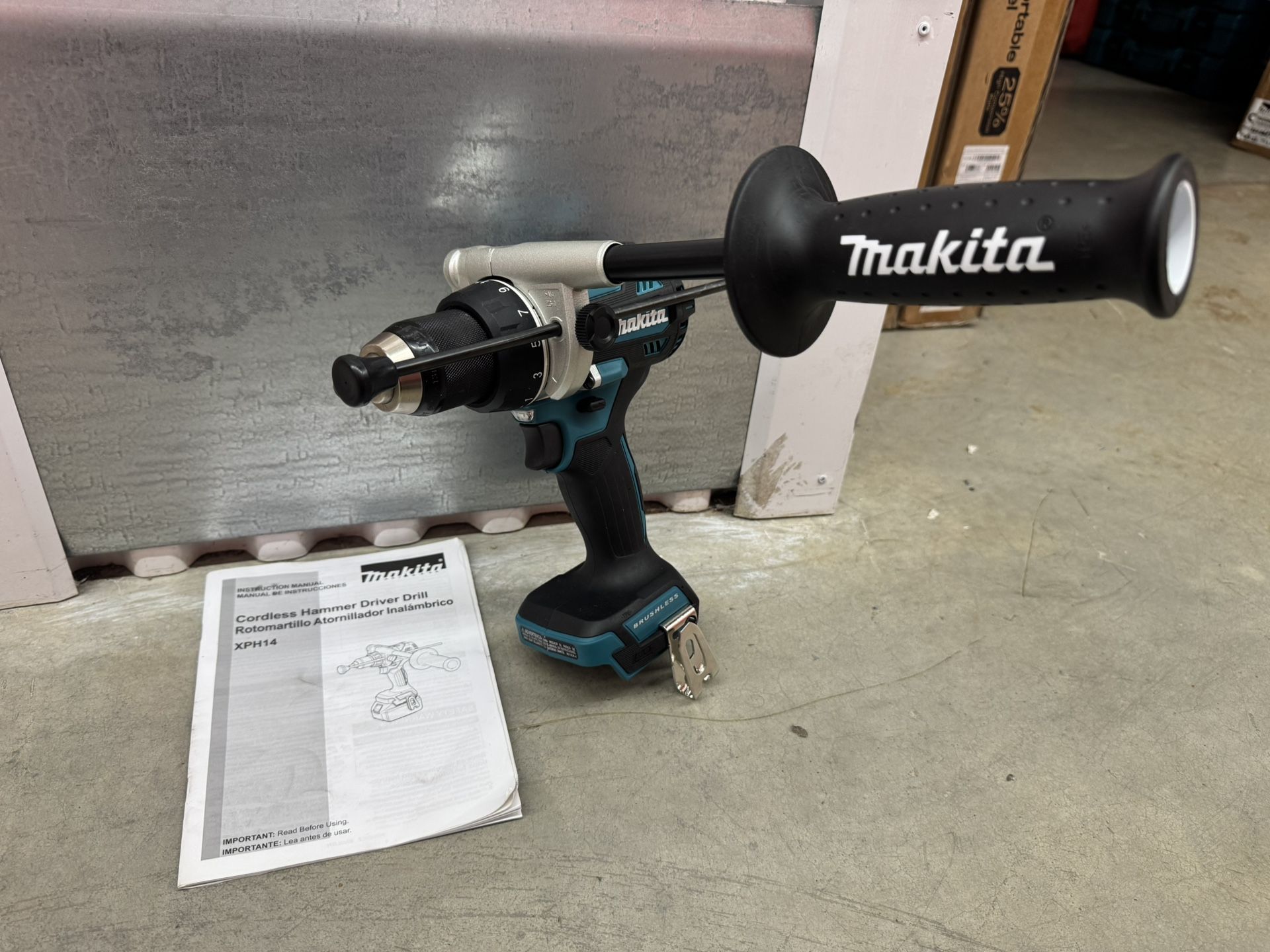 Makita XPH14Z 18V Lithium-Ion Brushless 1/2 In. Cordless Hammer Driver Drill (Tool Only)