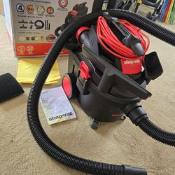 Shop vac 6hp 4 gallon BRAND NEW