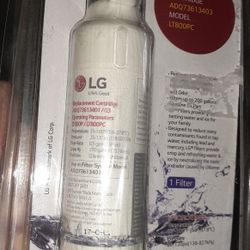 LG Refrigerator Ice And Water Filter, New