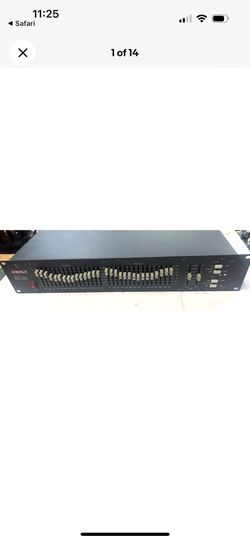 Ashly GQ215 marantz hifi Stereo 15 Teac Band Equalizer EQ Vintage Techincs