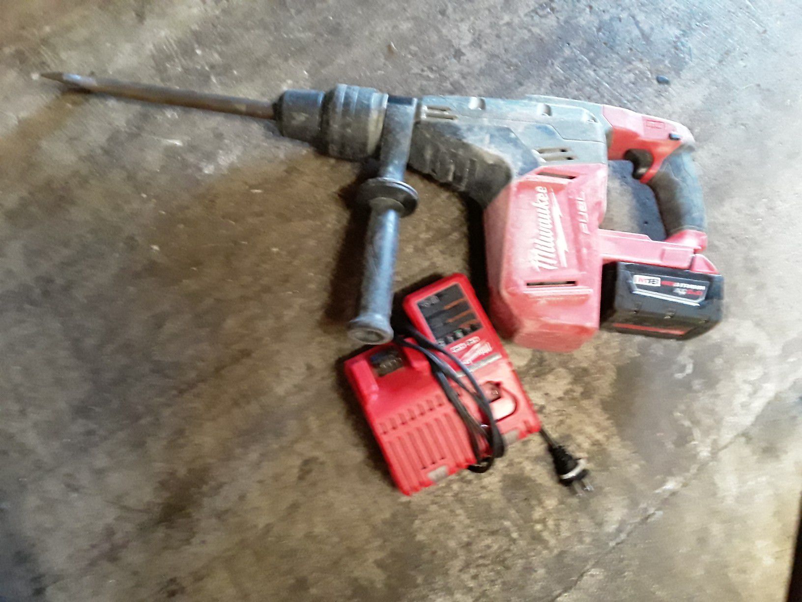 Milwaukee Jack hammer drill for sale works good price firm no low ballers please