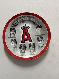 Angels Hall Of Fame Collector Plate