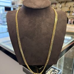 10KT Cuban Link Chain 38972-1