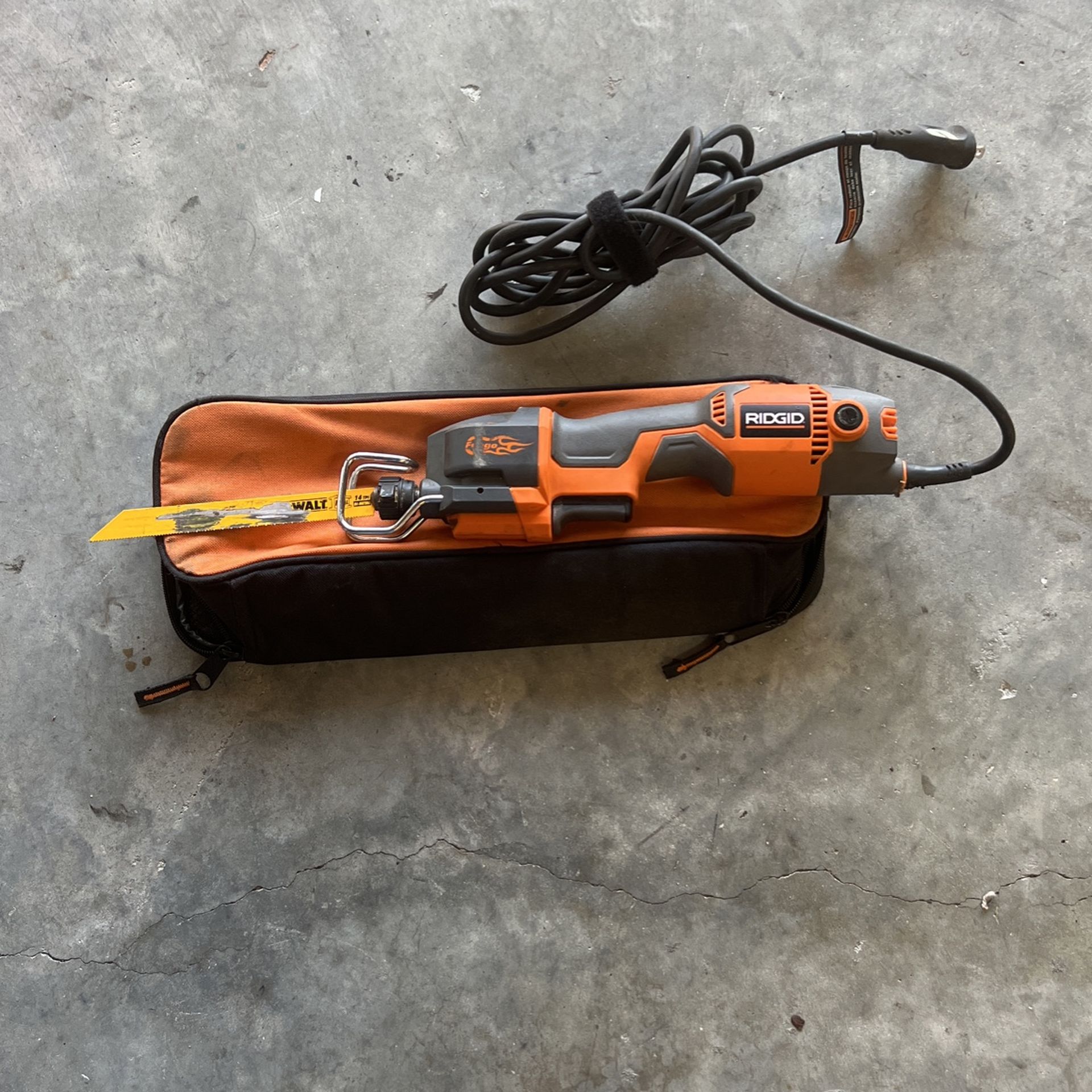 Ridgid R3030 Diego One Handed Reciprocating Saw