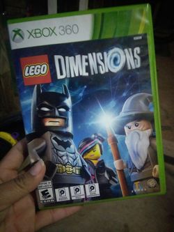 Xbox 360 with kinect and lego dimensions