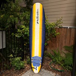 8’ Wavestorm / Gerry Lopez Beginner Surfboard w/ fins and leash