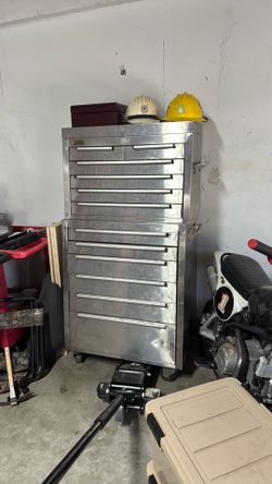 Tool Box with tools