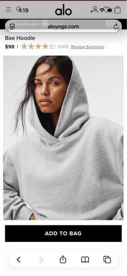 Alo bae hoodie