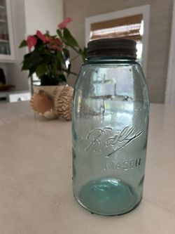 Ball Mason Jar 9 1/2” Zinc Lid