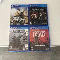4 PS4 Games 
