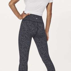 Lululemon Wunder Under High Waisted Legging Size 6