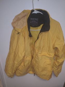 Mens windbreaker fall winter jacket pacific trail size L