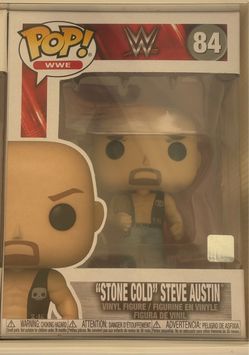Stone Cold Steve Austin #84Funko Pop vinyl figure. New