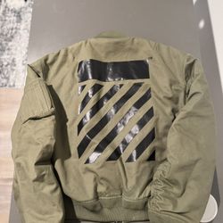 Off White Bomber Jacket 