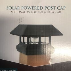 Solar Powered Post Cap Lights