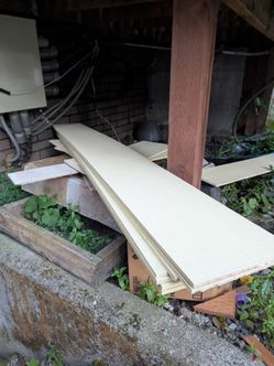 Hardie Plank HZ10 leftovers, 8.25" cedar mill