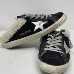 Women’s Golden Goose Super Star Sabot Shearling Sz 38 / 7,5 - EUC