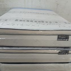 $200 Queen pillow top mattress only brand new free delivery same day