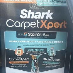 Shark Carpet Xpert With Stain Striker Vacuum New Carpet Cleaning 
