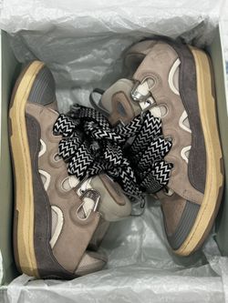 Lanvin Curbs Pink Leather