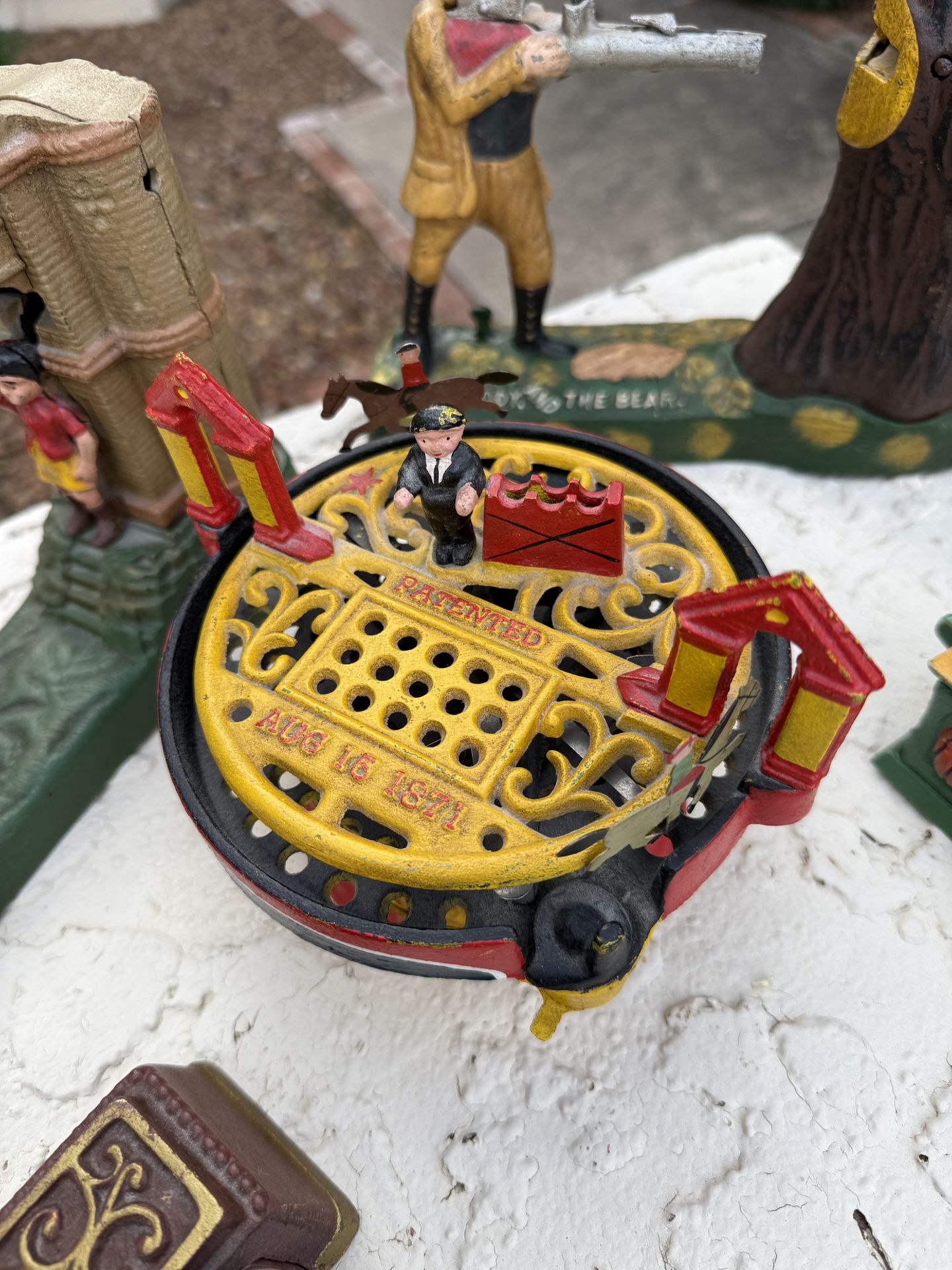 Vintage Cast-Iron, Mechanical Banks