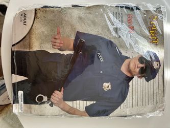 Men  police, size XL