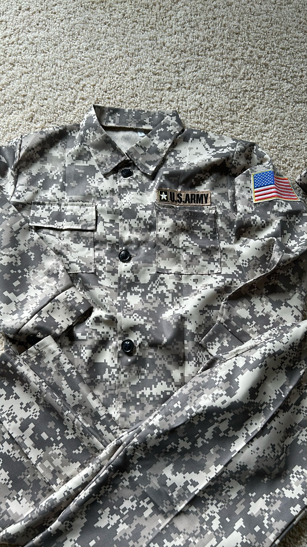 Child’s Army Halloween Costume 