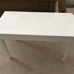 Kawai Polished White Piano Bench 