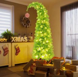 Grinch Christmas Tree With Grinch Tree Decorations