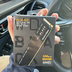 WD Black SSD 500gb